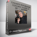 Dr Joseph Riggio – ‘Exquisite Performance Coaching’ 4 Audio CD Set + ‘Working With Michael’ Video