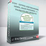 J. Eric Gentry - 2-Day - Certified Addictions-Informed Mental Health Professional - A Trauma-Focused Certification