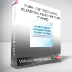 Melissa Westendorf - 2-Day - Certified Clinical Telemental Health Provider Training